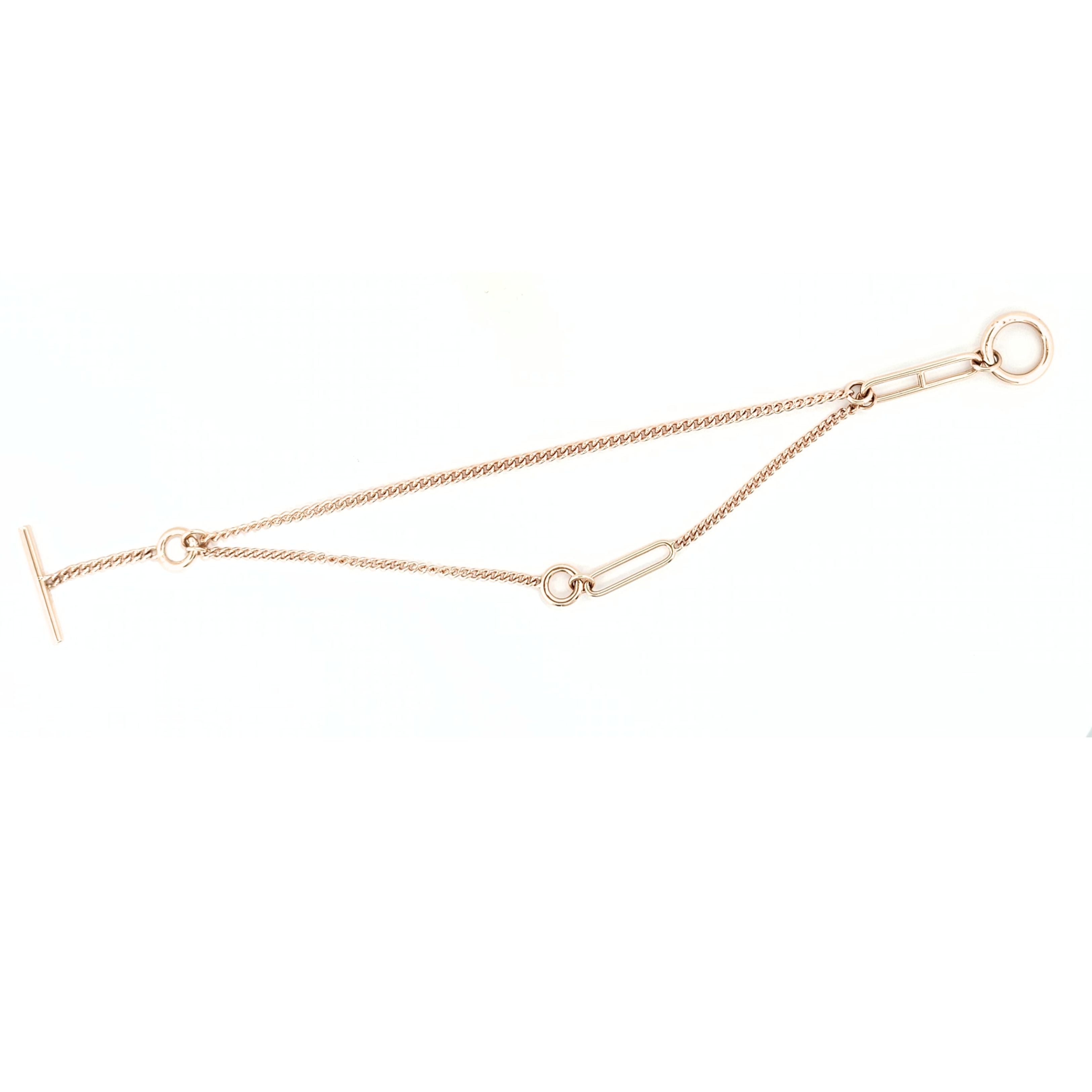 Hermès Bracelet Échappée Or Rose