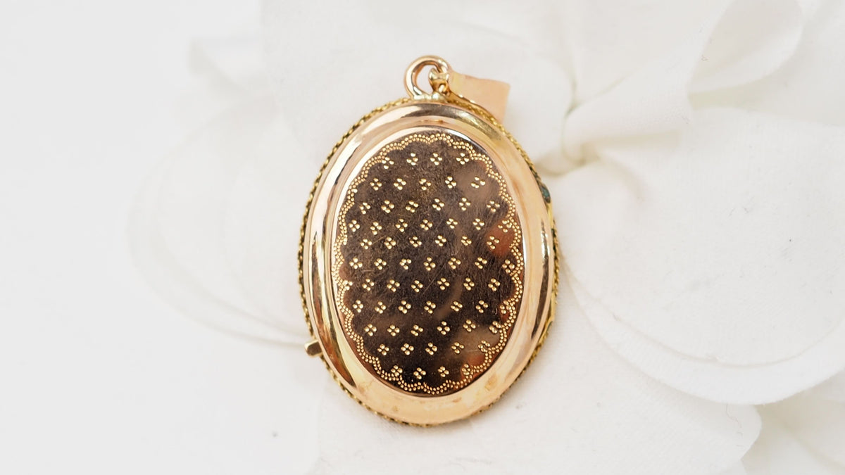 Pendentif porte photo en jaune