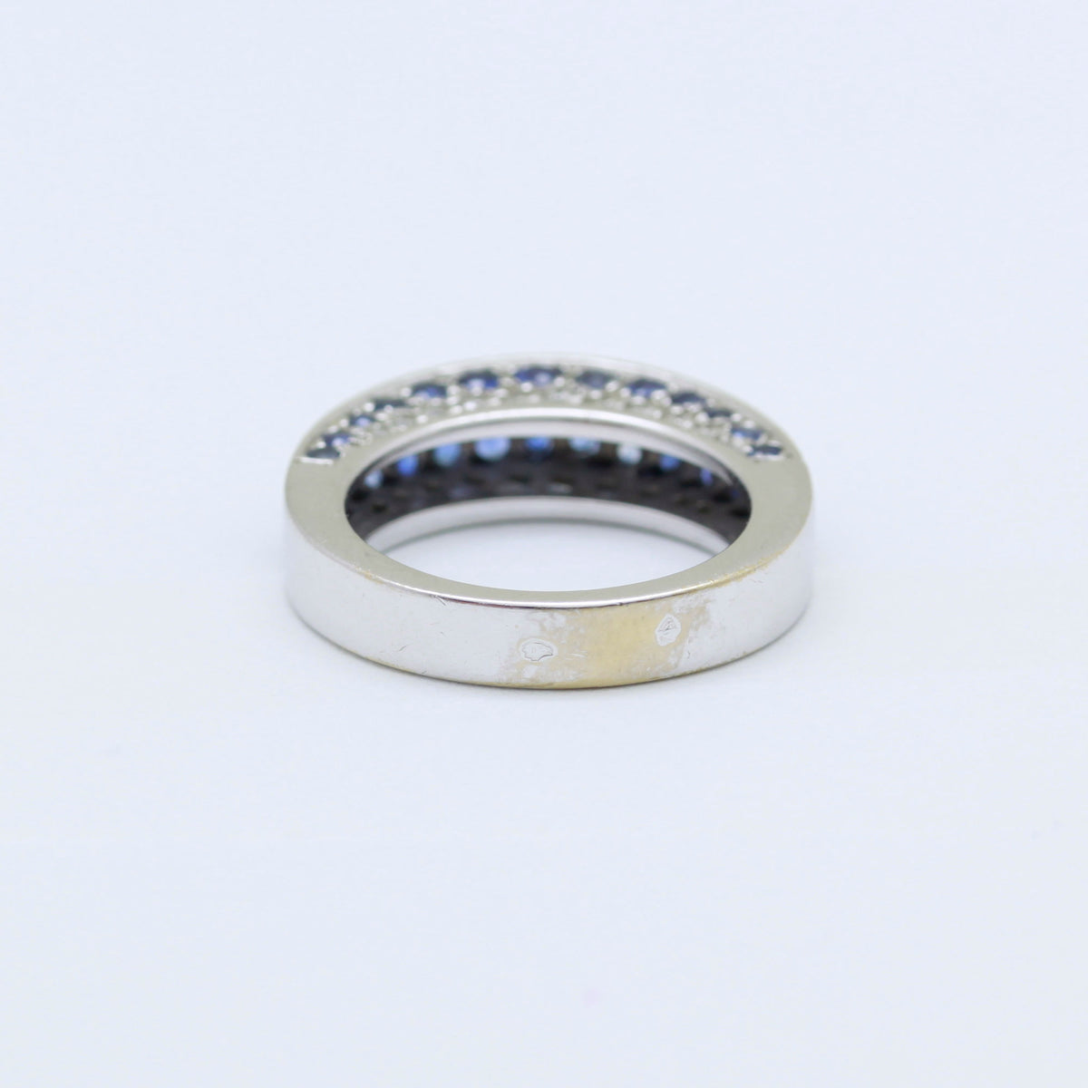 Bague - Or, Diamants et Saphirs