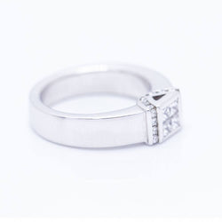 Bague PRINCESS en or avec diamants d'occasion
