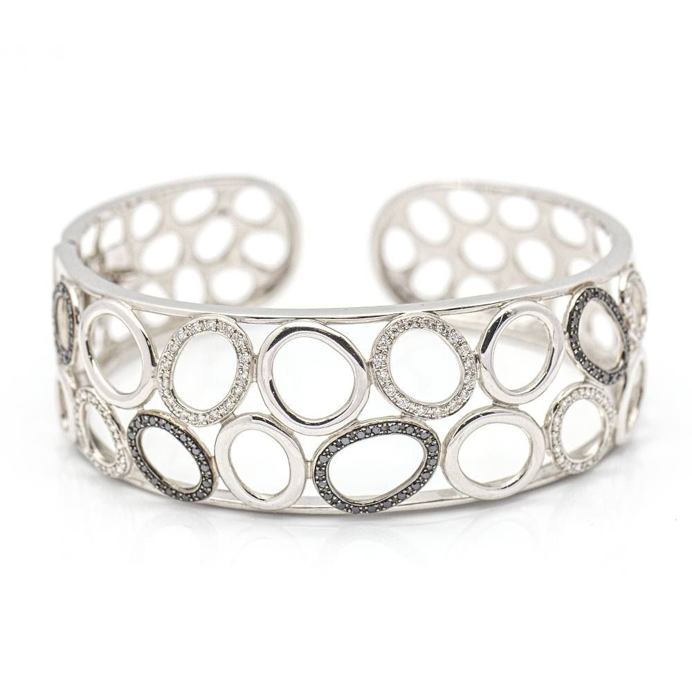 Bracelet en or avec diamants d'occasion