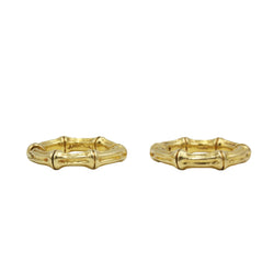 Boutons de manchette TIFFANY&CO Bambou en or jaune