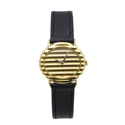 Montre PIAGET Tanagra en or jaune et cuir