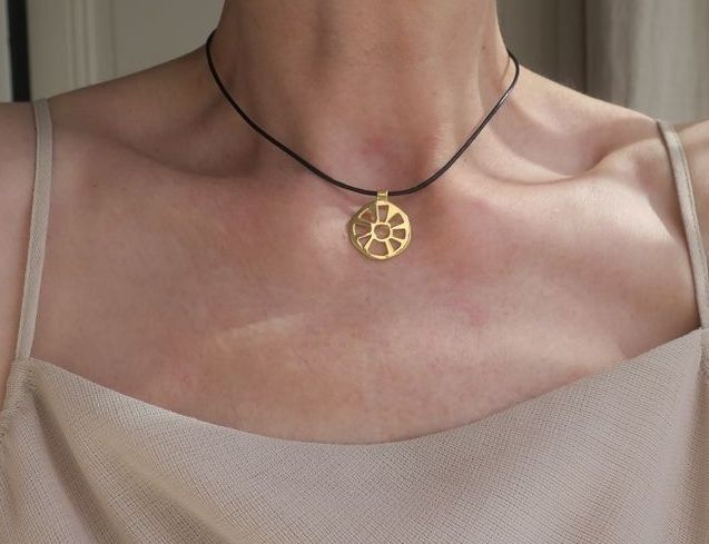 ZOLOTAS - Pendentif 2008 roue de la Fortune Or