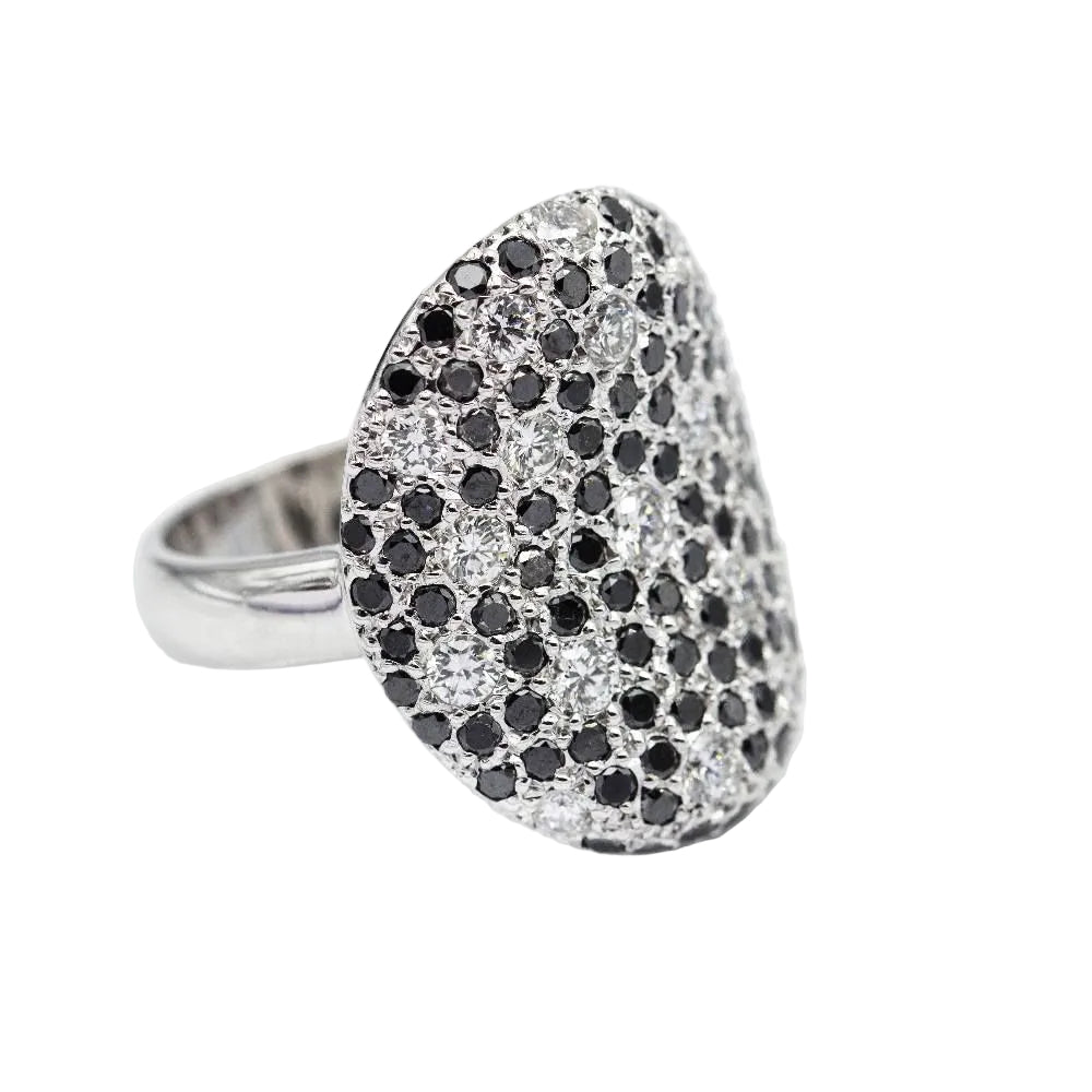 Bague Pavée ALEGORIA en or blanc et diamants