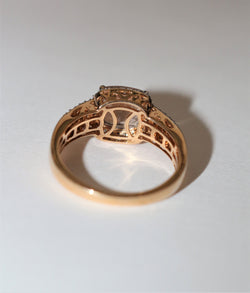 Bague Or Rose Morganite