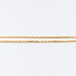 Collier cœur en or jaune