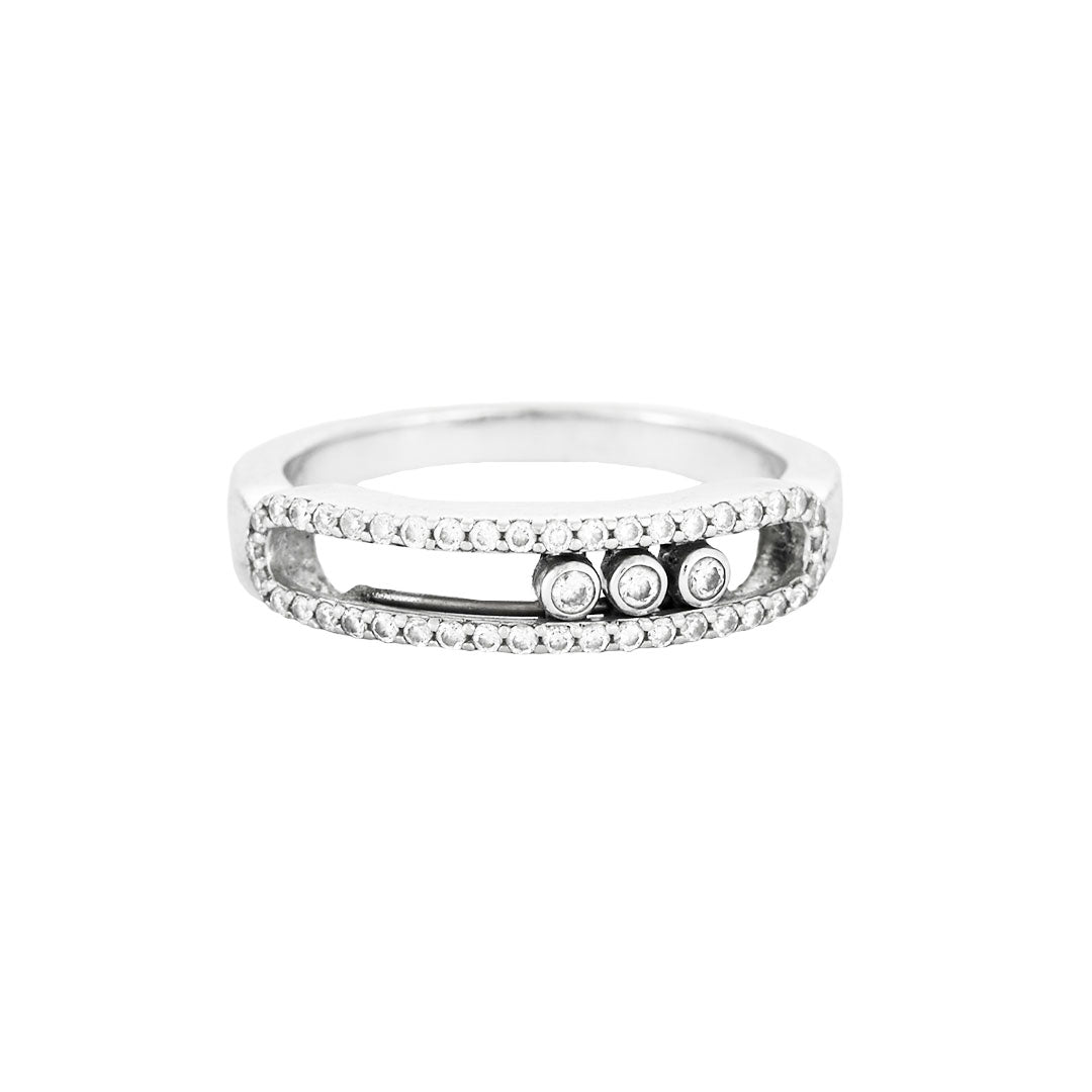 MESSIKA – Bague Move Pavé Diamant Or Blanc