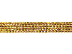 Bracelet Cuff in yellow gold and ruby