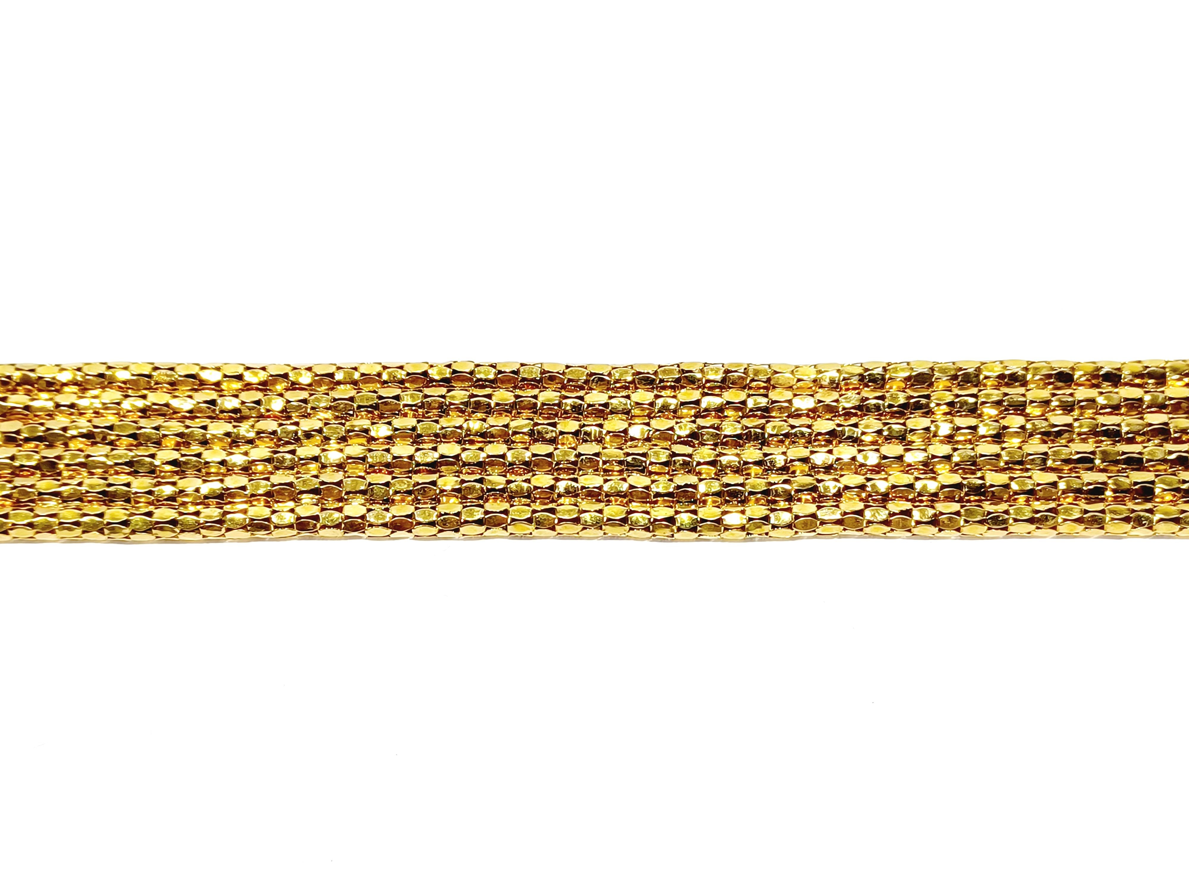 Bracelet en or et rubis