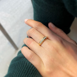 Demi-Alliance - Or & Diamants