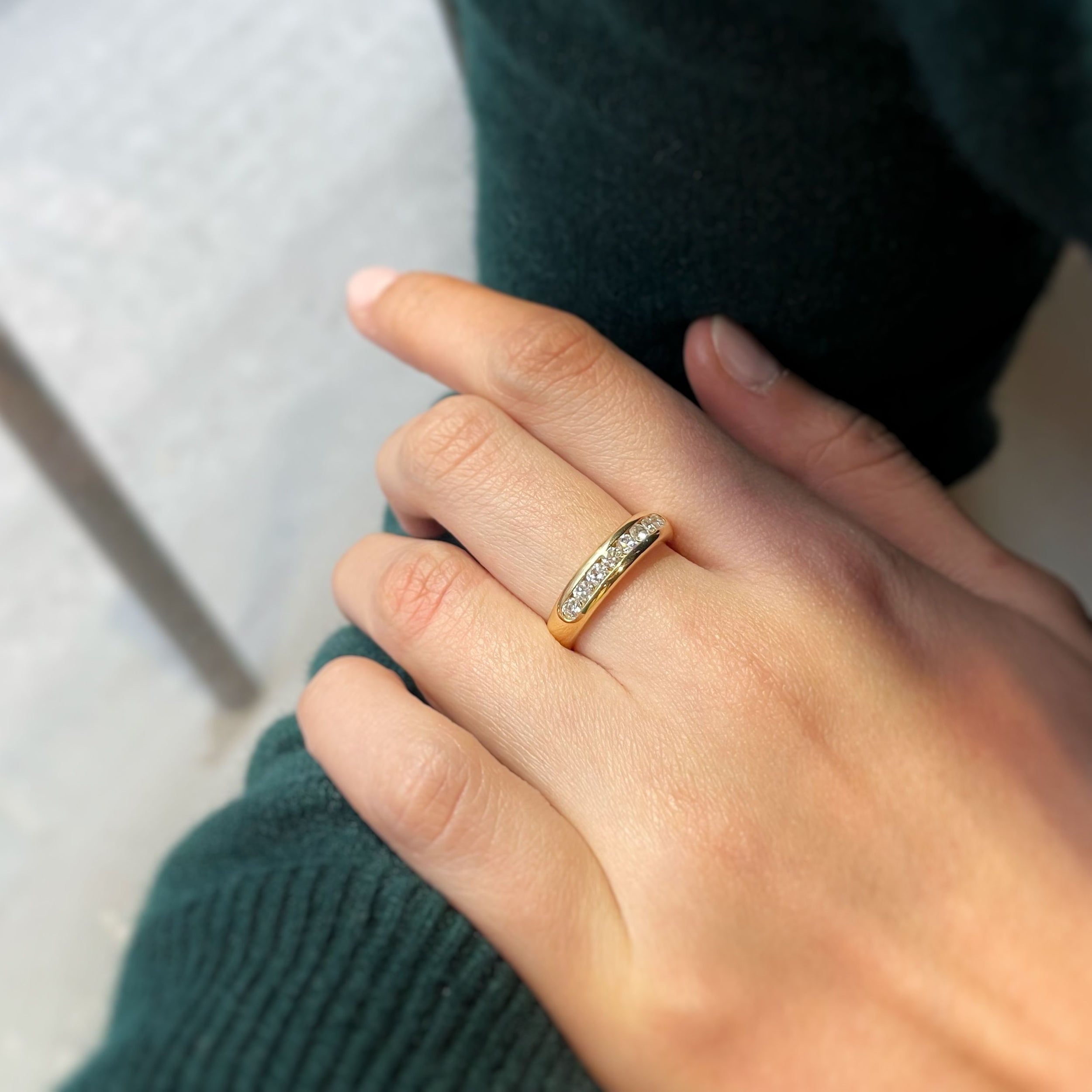 Demi-Alliance - Or & Diamants