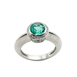 Bague Luz de Esmeralda en or et émeraude