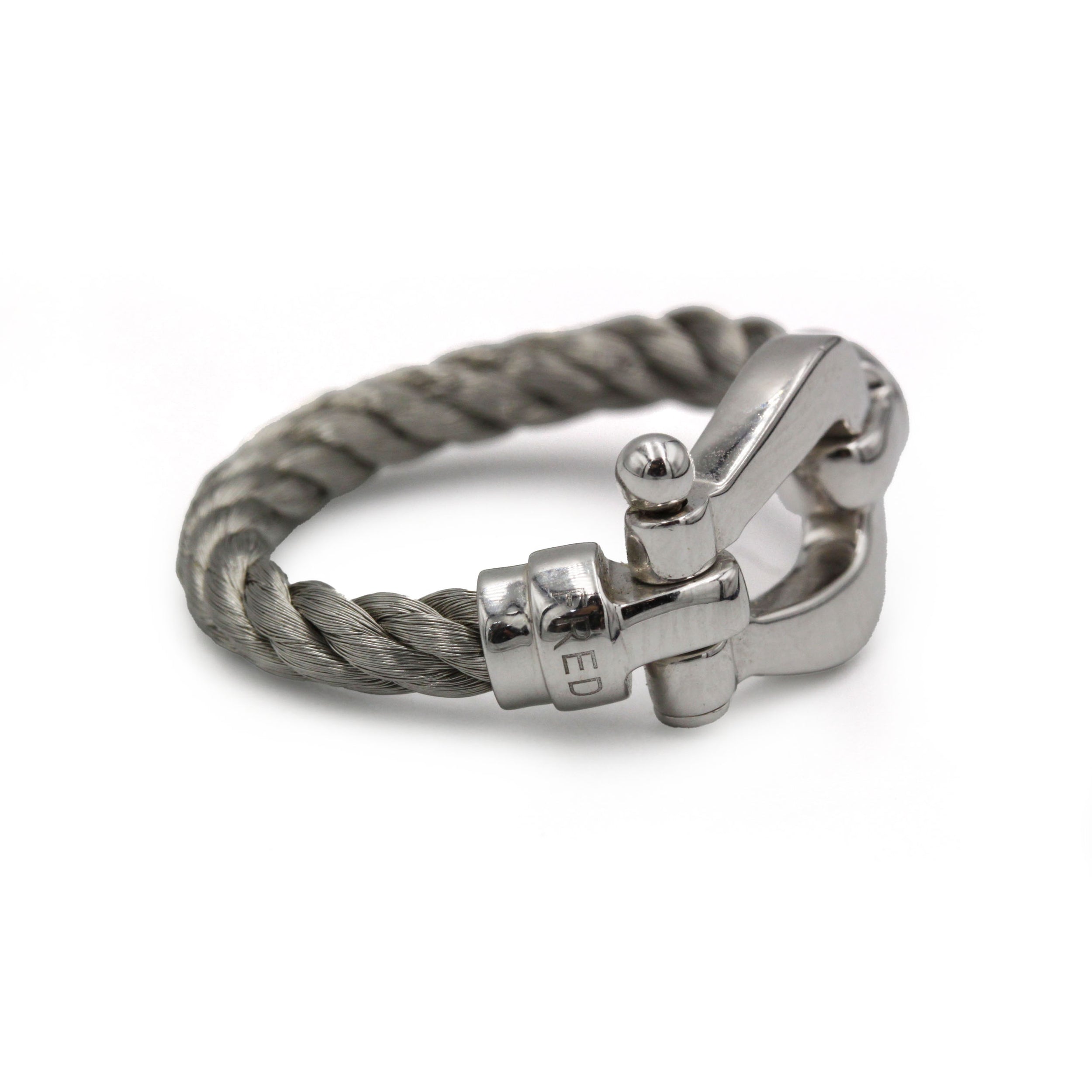 Bague Or & Câble Acier Force 10 - FRED