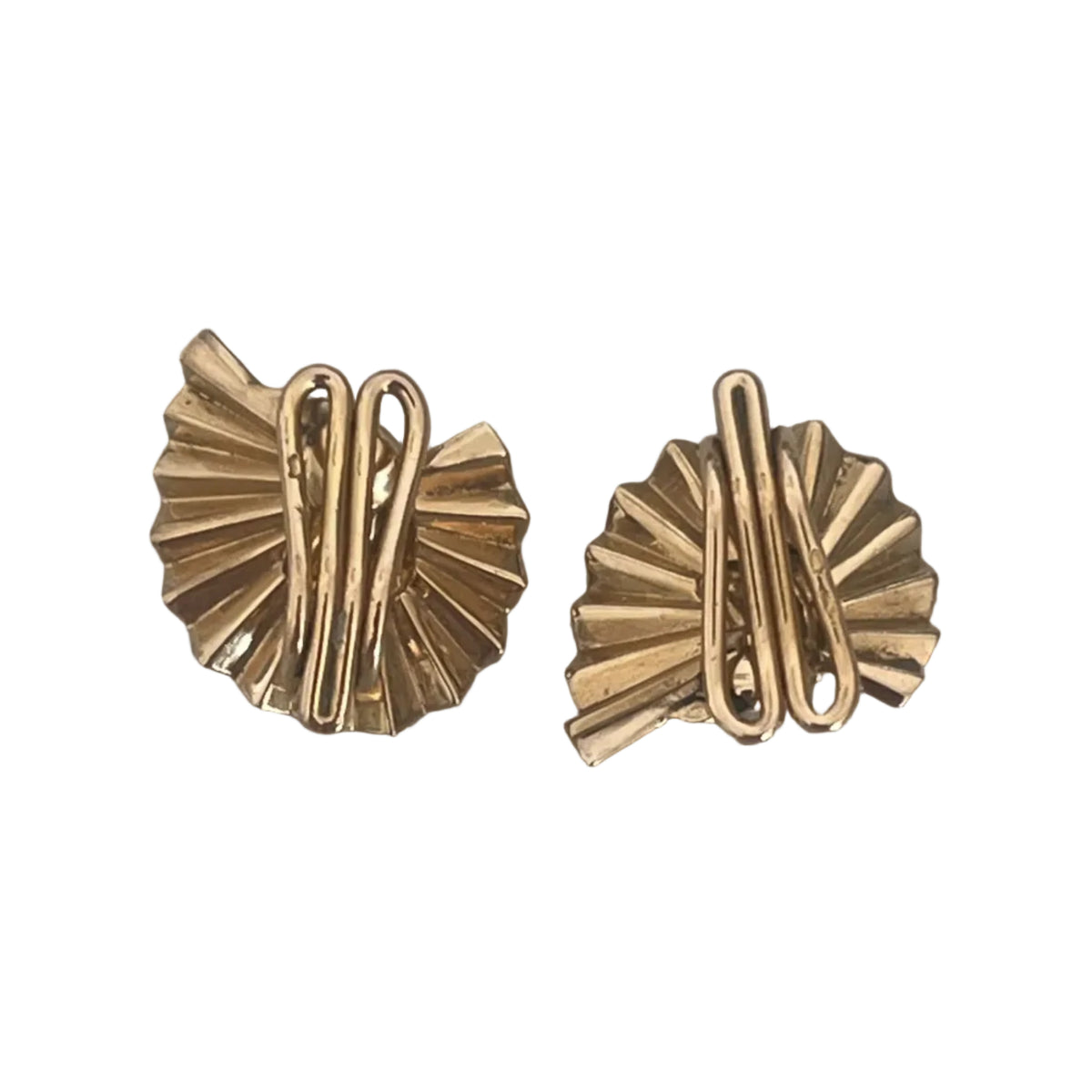 6475 - Broche et Boucles d'Oreilles Or Jaune