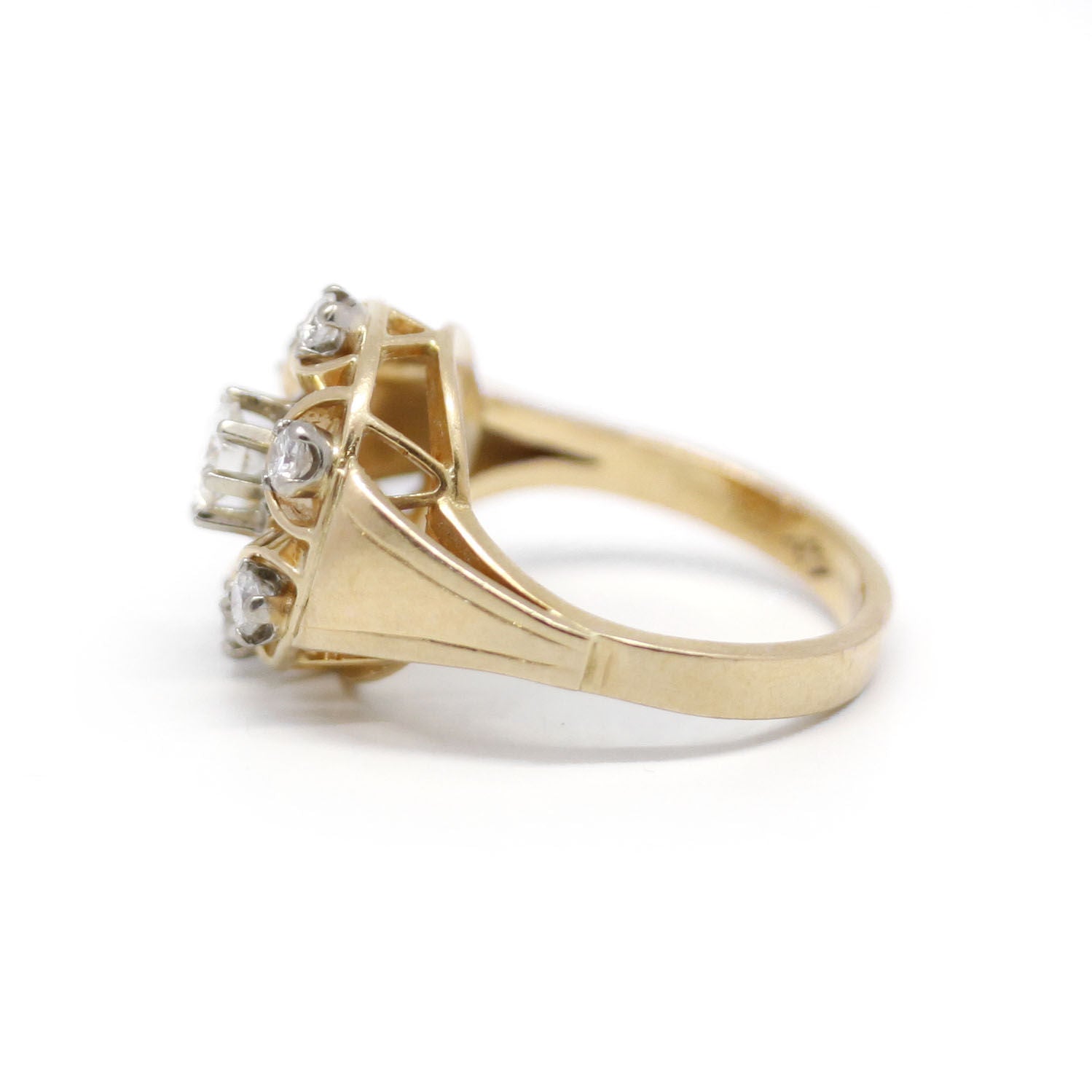 Bague - Or Et Diamants