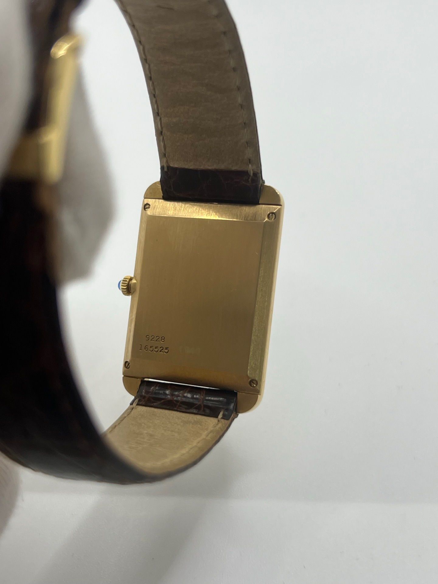 Montre PIAGET Tank allongée en or jaune