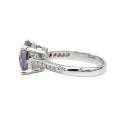 Bague - Or, Diamants, Améthyste