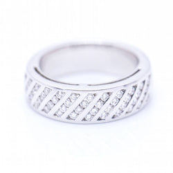 Bague ZIGZAG en or avec diamants d'occasion