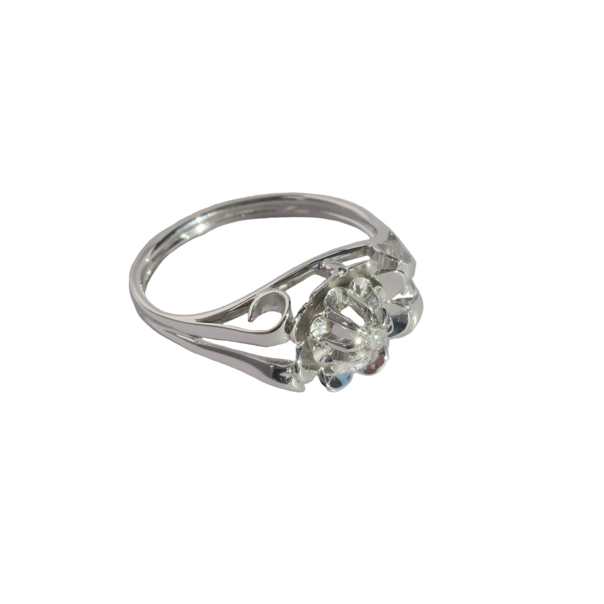 Bague Diamant en or blanc