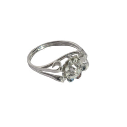 Bague Diamant en or blanc