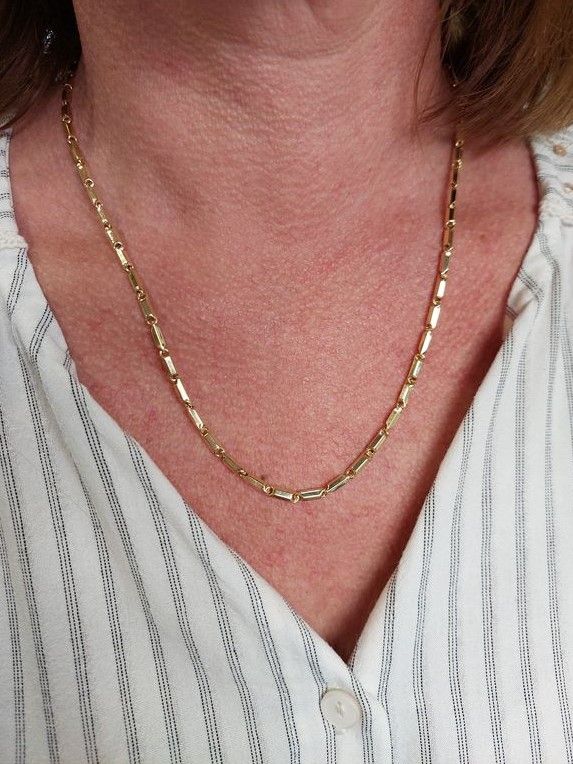 Collier CHIMENTO Bamboo en or jaune