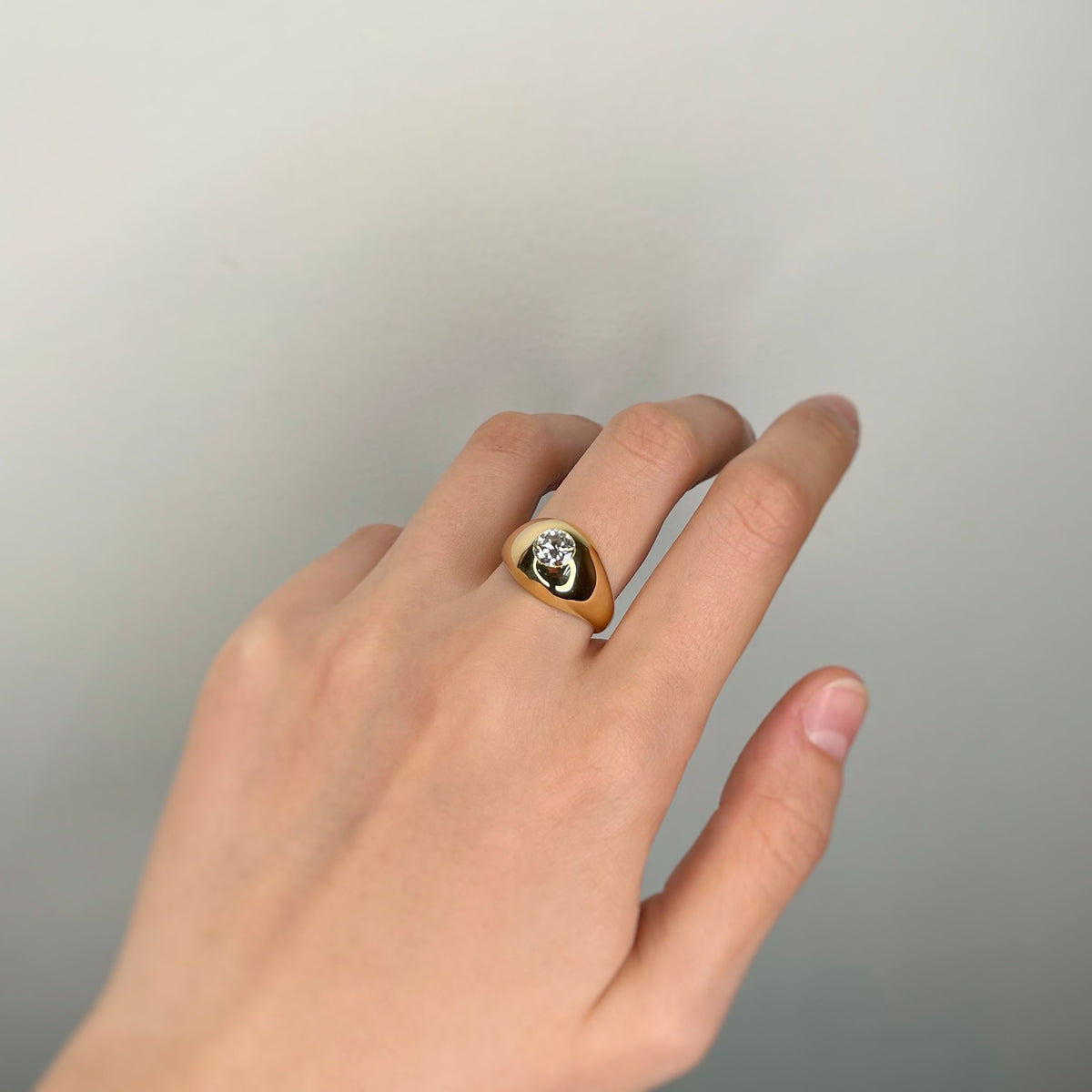 Bague - Or Et Diamant
