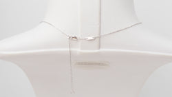 Dinh Van Le Cube diamond necklace in white gold and diamond 