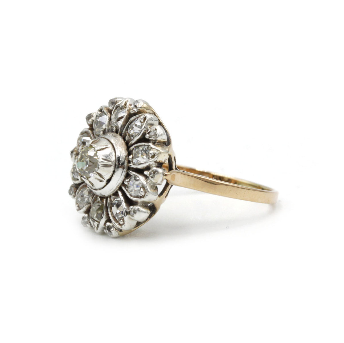 Bague - Or et diamants