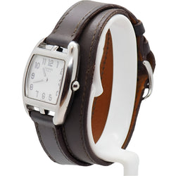 Montre Hermès CAPE COD tonneau en acier