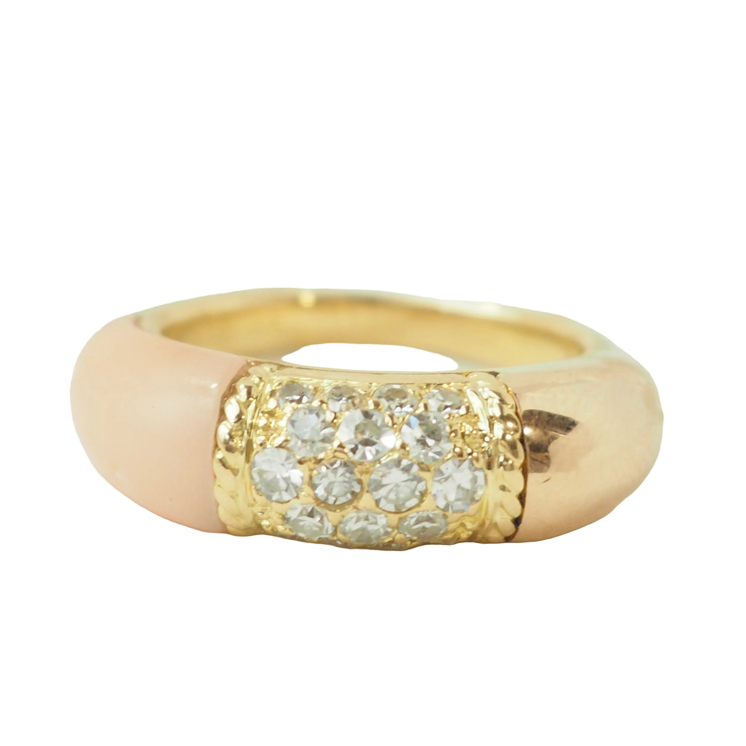 Bague Van Cleef et Arpels en or jaune et diamants
