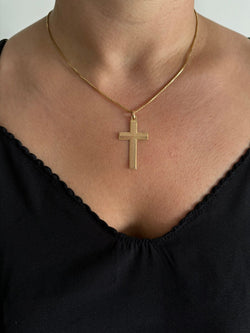 Rose Gold Cross