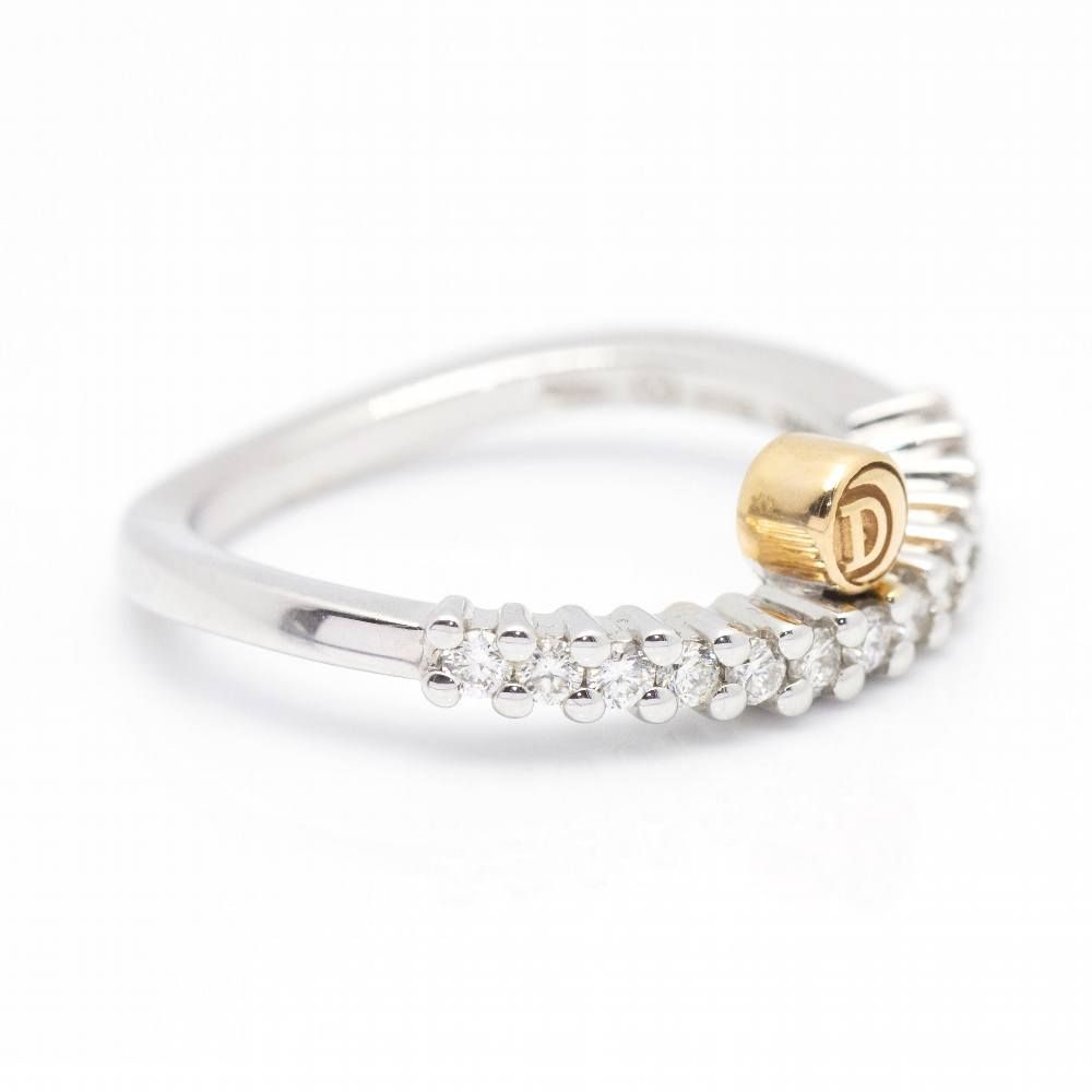 Bague DAMIANI Or bicolore avec diamants d'occasion