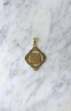 Médaille Ancienne Ange en Or Jaune - Castafiore