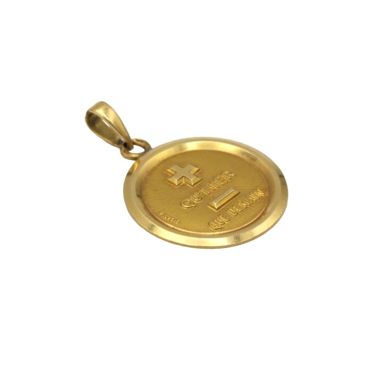 Médaille AUGIS en or jaune - Castafiore