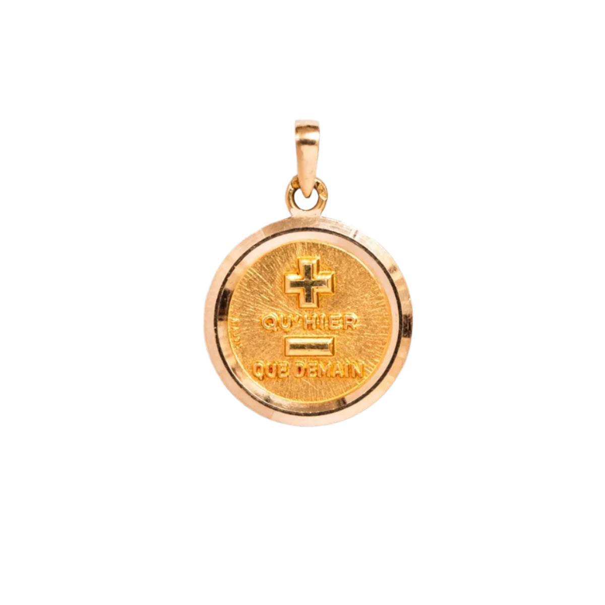 Médaille AUGIS en or jaune - Castafiore