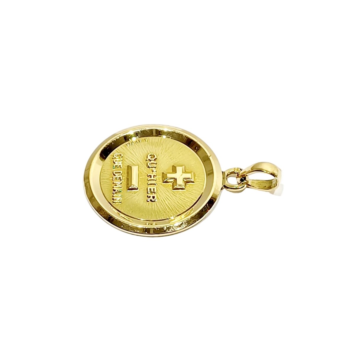 Médaille AUGIS en or jaune - Castafiore