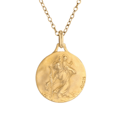 Médaille AUGIS en or jaune - Castafiore