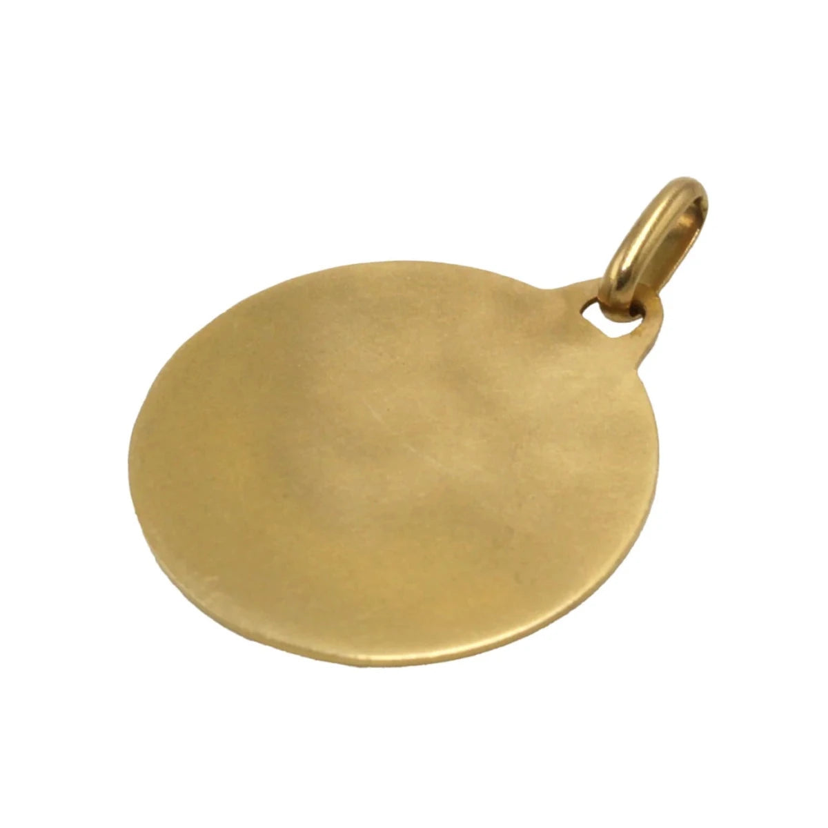 Médaille AUGIS en or jaune, pierres rouges et diamants - Castafiore
