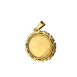 Médaille AUGIS en or jaune, rubis et diamants - Castafiore