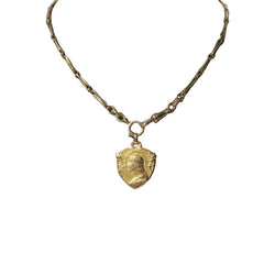 Médaille BECKER Art Nouveau en or jaune - Castafiore