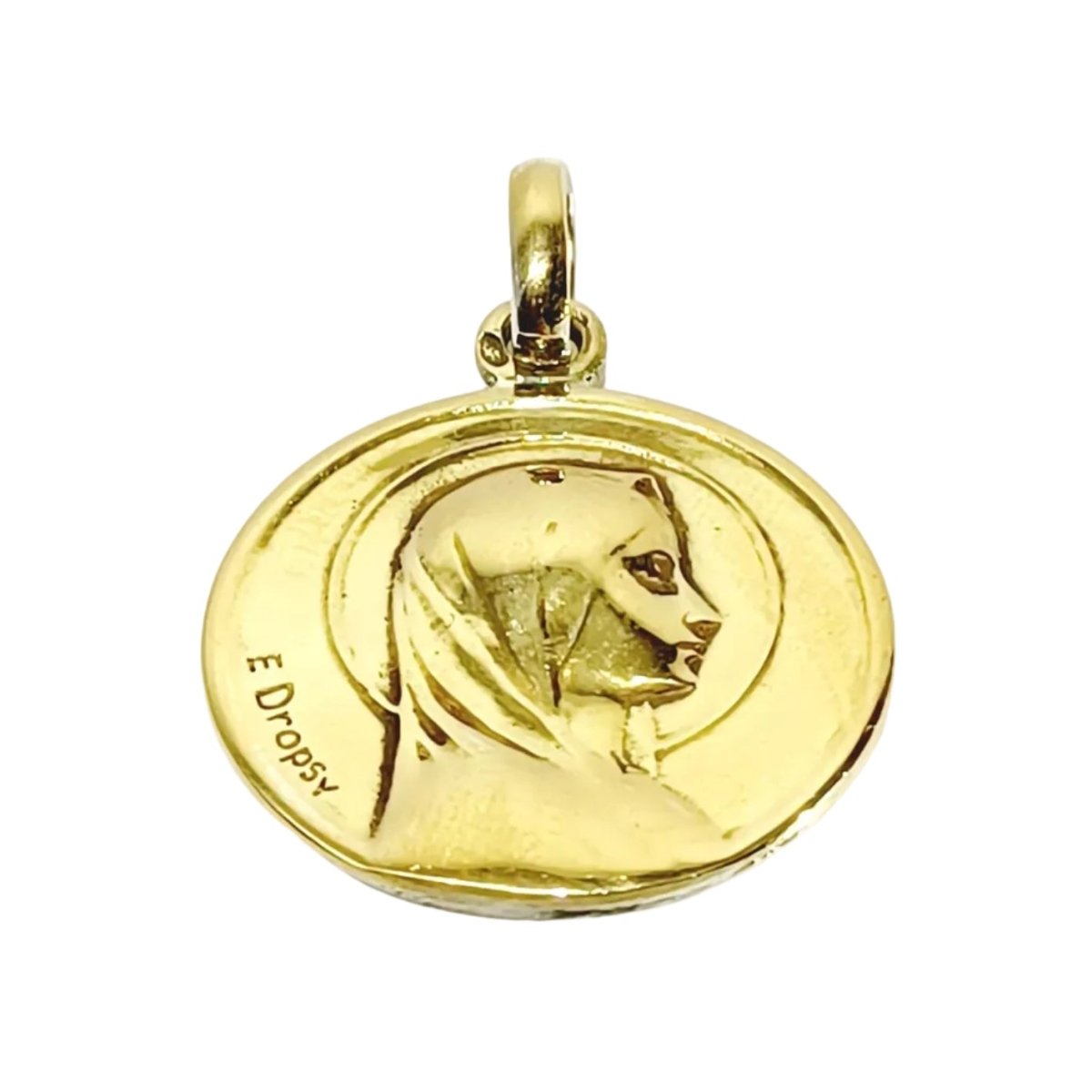 Médaille EMILE DROPSY en or jaune - Castafiore