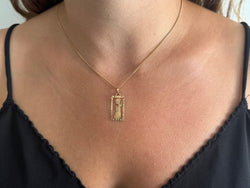 Médaille en or champagne - Castafiore