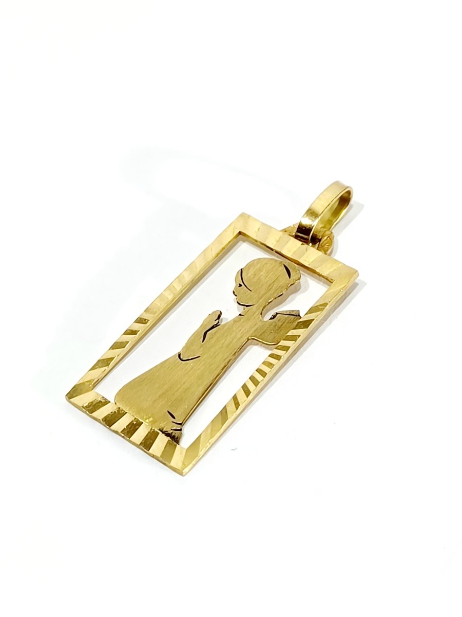 Médaille en or champagne - Castafiore