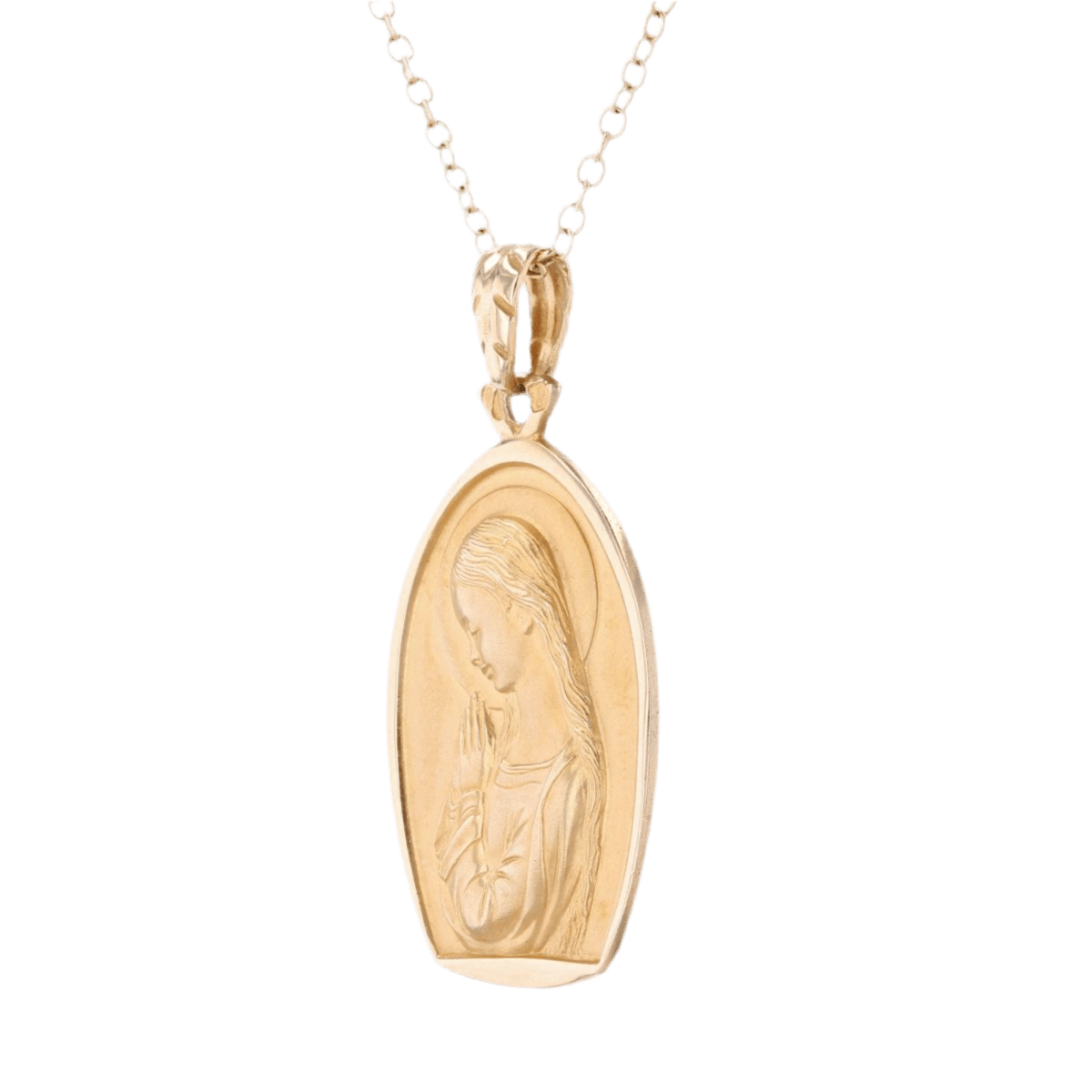 Médaille en or jaune - Castafiore