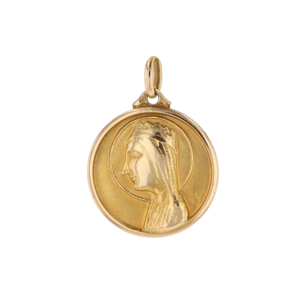 Médaille en or jaune - Castafiore