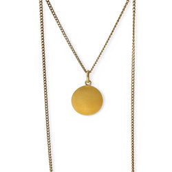 Médaille en or jaune - Castafiore