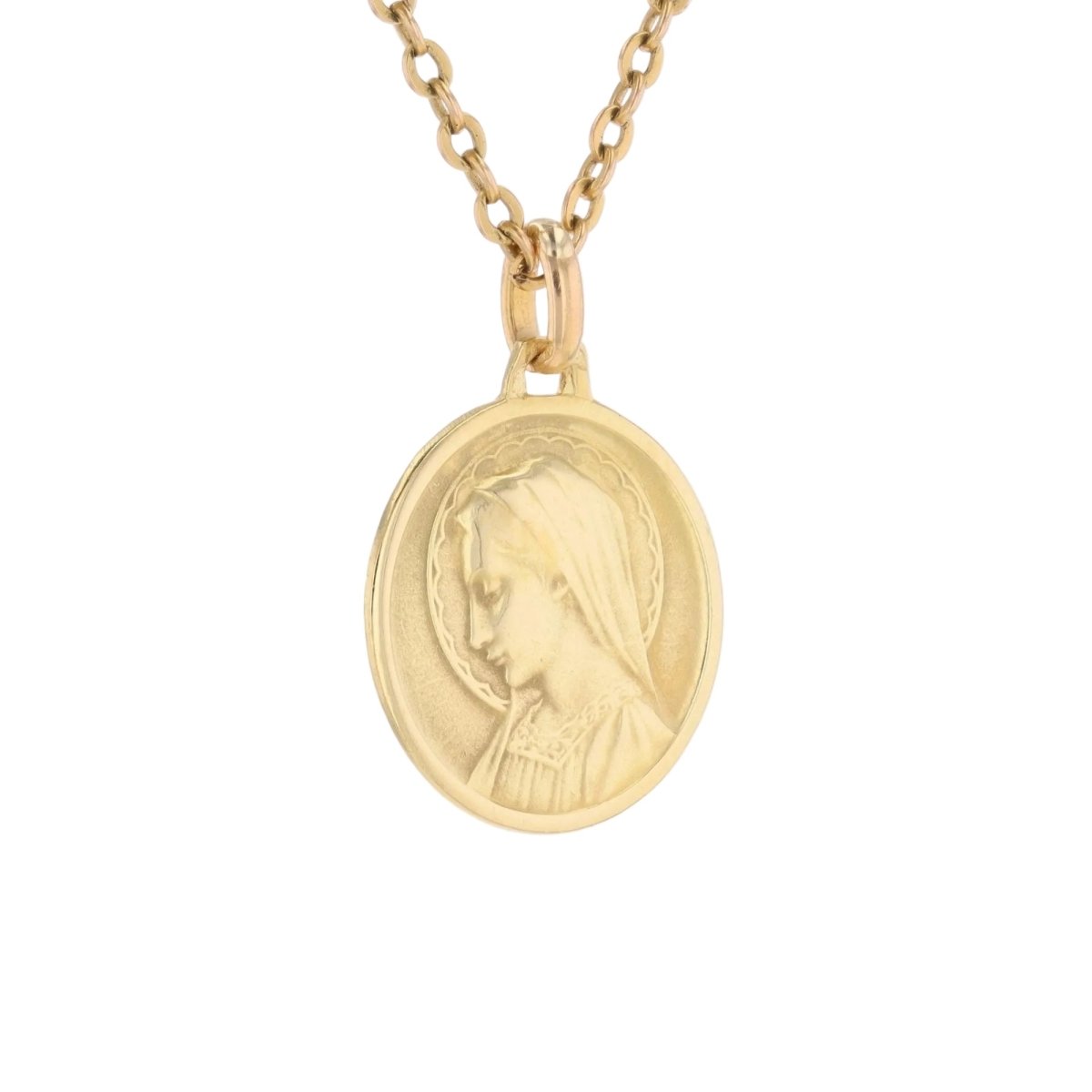 Médaille en or jaune - Castafiore