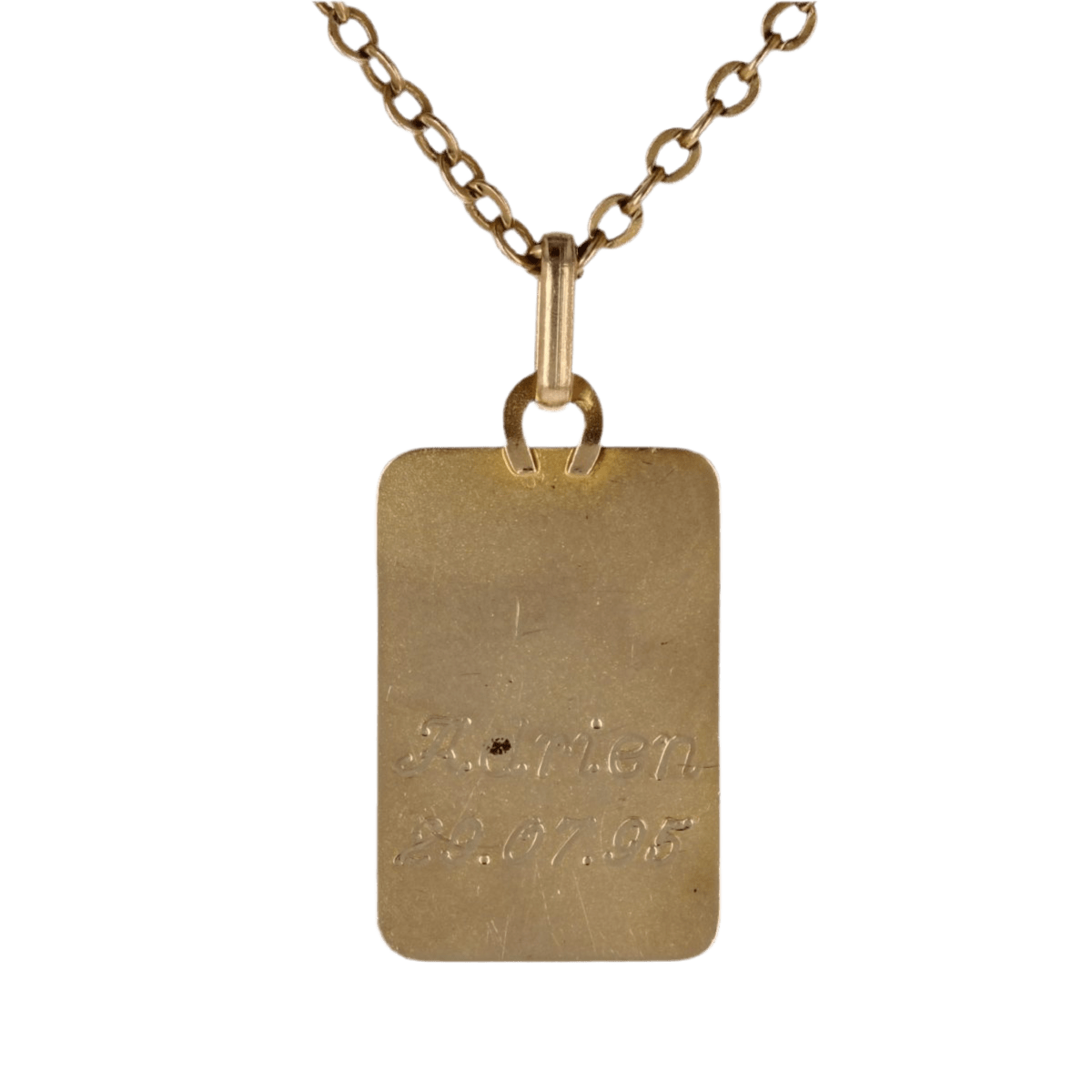 Médaille en or jaune - Castafiore