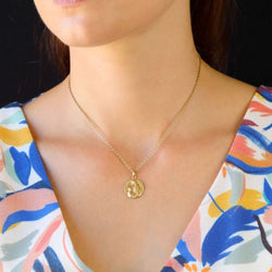 Médaille en or jaune - Castafiore